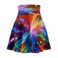 Giulio da Firenze - Trippy Infity Patterns Woman's Skater Skirt