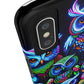 Neon Nocturnal Spectacle. NEON Owls Tough Phone Case