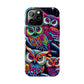 "Neon Nocturne" NEON Owls Tough Phone Case
