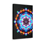 Vivid Vortex Immersion Trippy Infinity Patterns Art Canvas