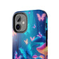 Luminous Jewels in the Forest. Mushrooms & Butterflies Tough Phone Case
