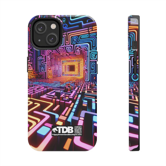 TDB Dreamscape Skyaura Trippy Infinity Patterns Tough Phone Case