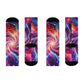 'Urban Neon Reflection' Trippy Cushioned Crew Socks