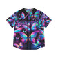 Neon Dreamscape Butterflies Neon Butterflies Womans Jersey