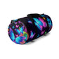 Glimmering Rainbow of Butterflies - Neon Butterflies Duffle Bag