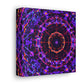 Cosmic Psychedelic Universe. Trippy Infinity Patterns Art Canvas