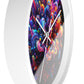 Eulalia Donatti - Trippy Infinity Patterns Wall Clock