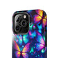 Neon Flutterings. NEON Butterflies Tough Phone Case Iphone 6 7 8 9 10 11 12 13 14 SE X XR XS Pro Max Mini Plus