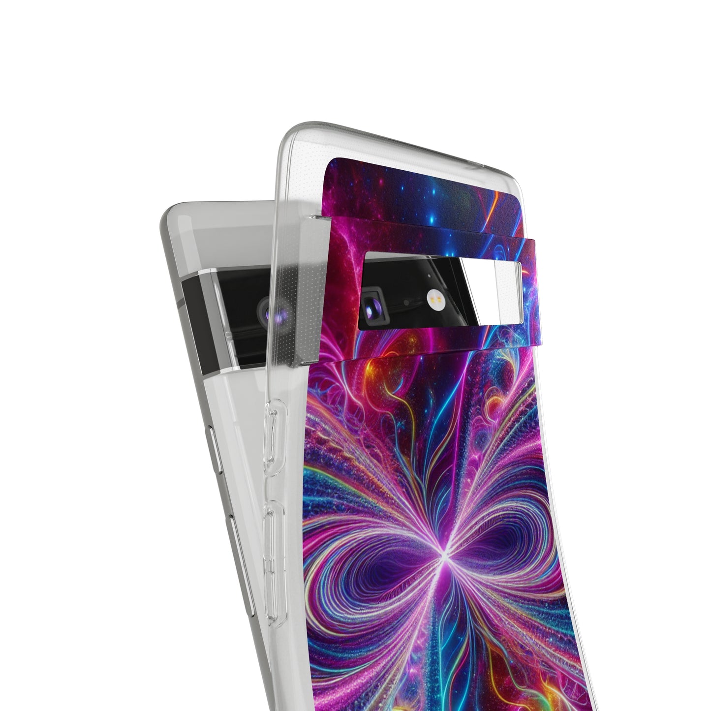 Neon Infinity Dreams Infinity Patterns Art Polycarbonate Phone Case
