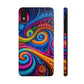 Neon Infinity Illusionz. Trippy Infinity Patterns Tough Phone Case