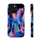 Neon Unicorn Bliss Neon Unicorns Premium Art Magsafe Magnet Tough IPhone 13 14 15 Pro Plus Max and Mini in Matte and Glossy Phone cases