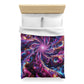 Benedicto da Silva. - Trippy Infinty Patterns Microfiber Duvet Cover
