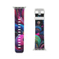"Neon Synthesis" - Trippy Infinity Patterns Iwatch Band