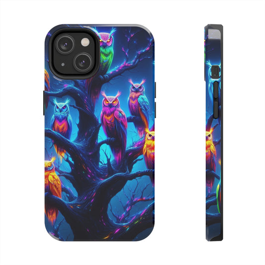 Neon Nocturne NEON Owls Tough Phone Case