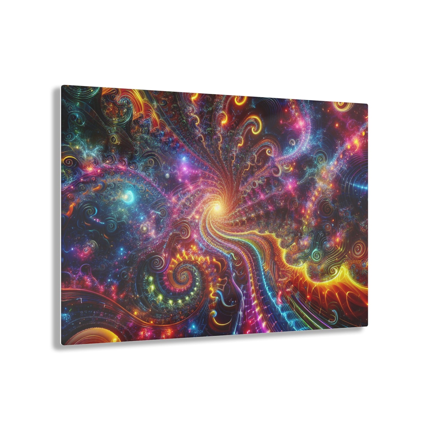 Interstellar Illuminexion Trippy infinity Pattern 1/4" Glossy Acrylic Art