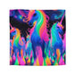 Andrea da Lucca - NEON Unicorns Microfiber Duvet Cover