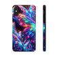 "Butterfly Prism Eruption" NEON Butterflies Tough Phone Case