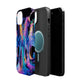 Neon Unicorn Bliss Neon Unicorns Premium Art Magsafe Magnet Tough IPhone 13 14 15 Pro Plus Max and Mini in Matte and Glossy Phone cases