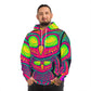 "Owl-renaissance: Neon Overdrip" - NEON Owls AOP Hoodie