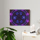 Cosmic Glo-Wave Haze. Trippy Infinity Patterns Acrylic Art Panel