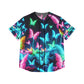 Neon Butterfly Flight. Neon Butterflies Womans Jersey