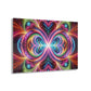 Dreamscape Entanglement. Trippy infity Pattern 1/4" Glossy Acrylic Art
