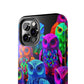 Neon Nocturne. NEON Owls Tough Phone Case