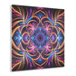 Cosmic Caressassement Trippy infity Pattern 1/4" Glossy Acrylic Art