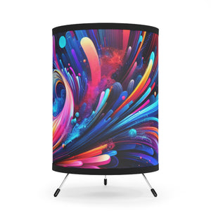 Giovanni di Capano - Trippy Infity Patterns Art Tripod Lamp