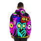 Neon Nocturnal Congregation - NEON Owls AOP Hoodie