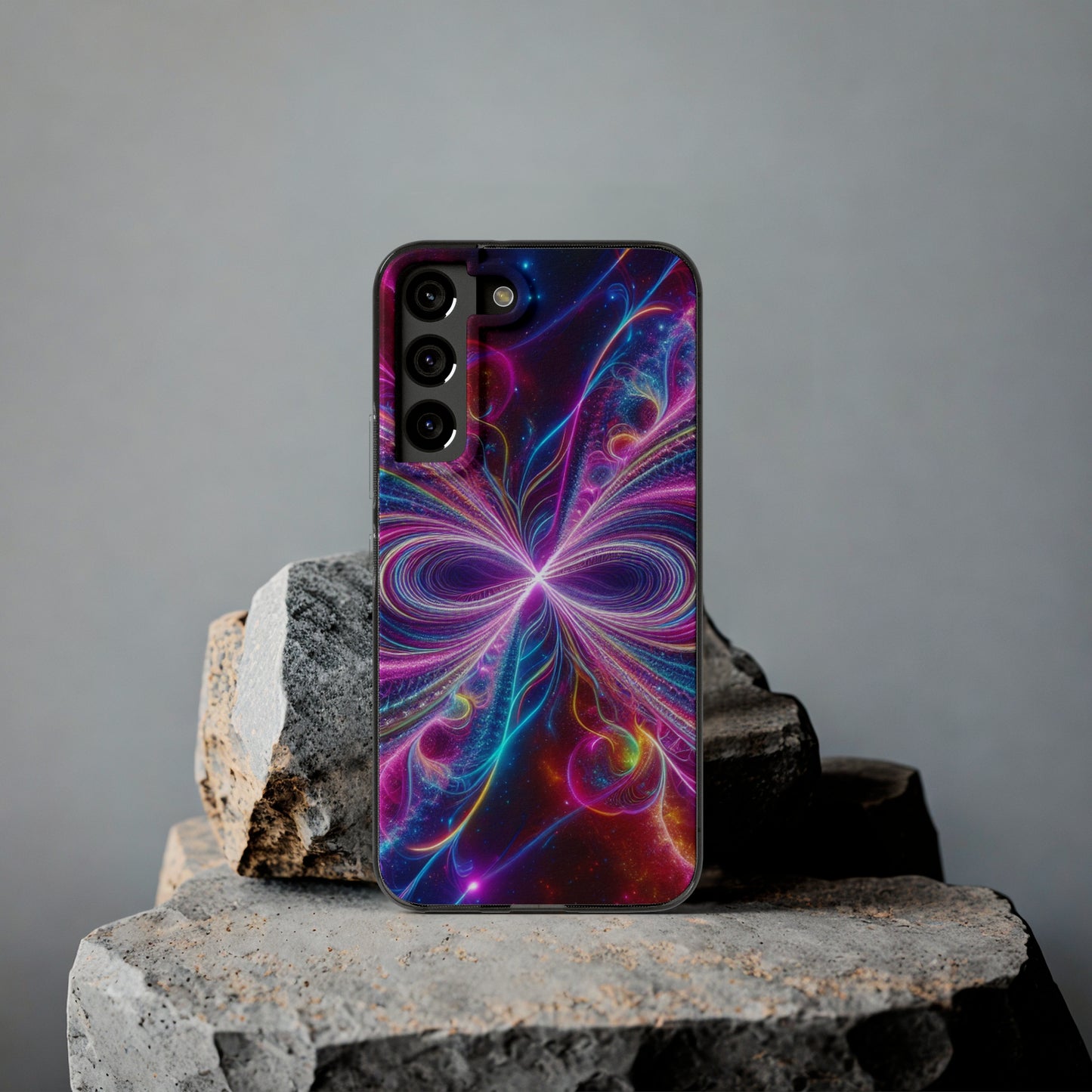Neon Infinity Dreams Infinity Patterns Art Polycarbonate Phone Case