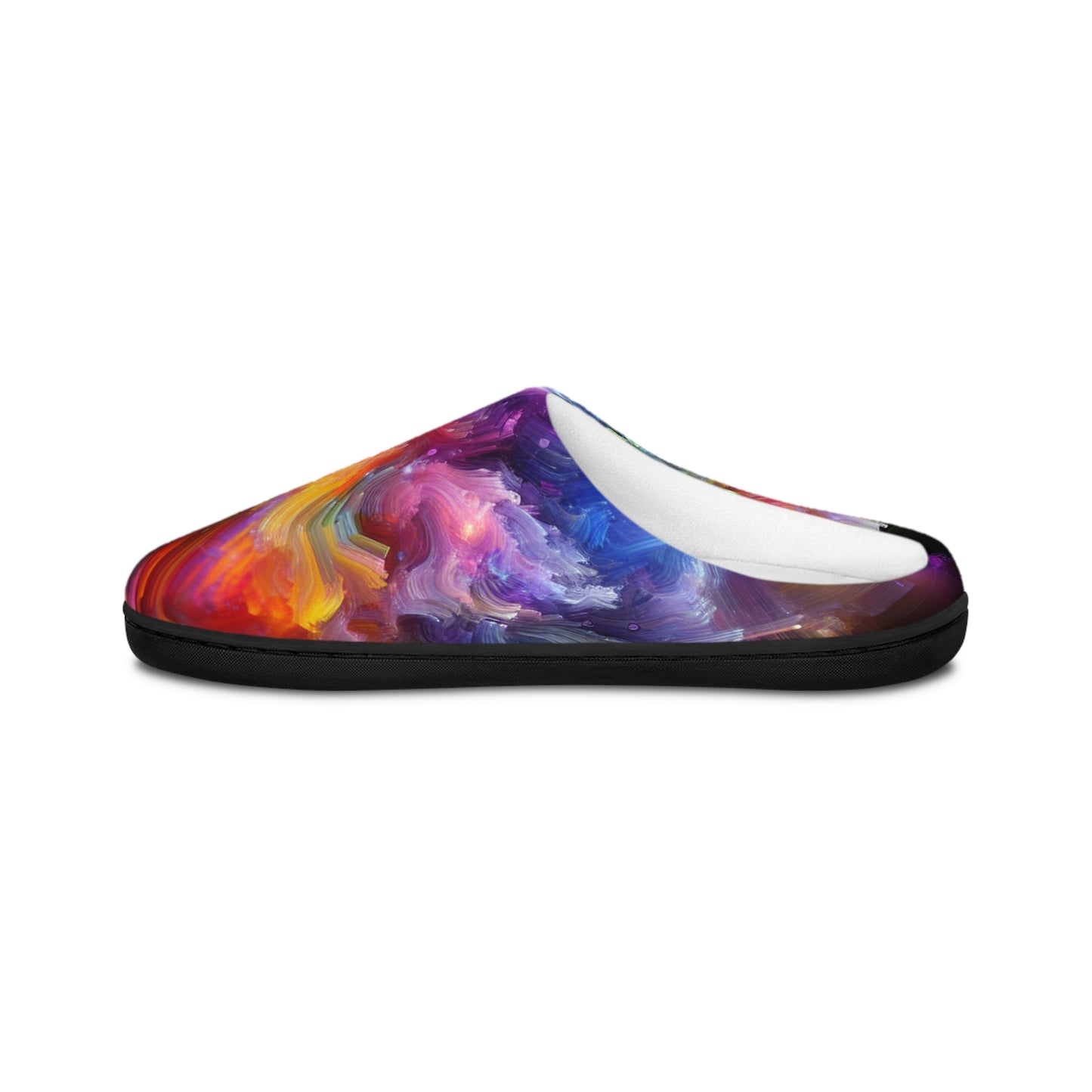 Jacques le Grand - Trippy Infity Patterns Men's Indoor Slippers