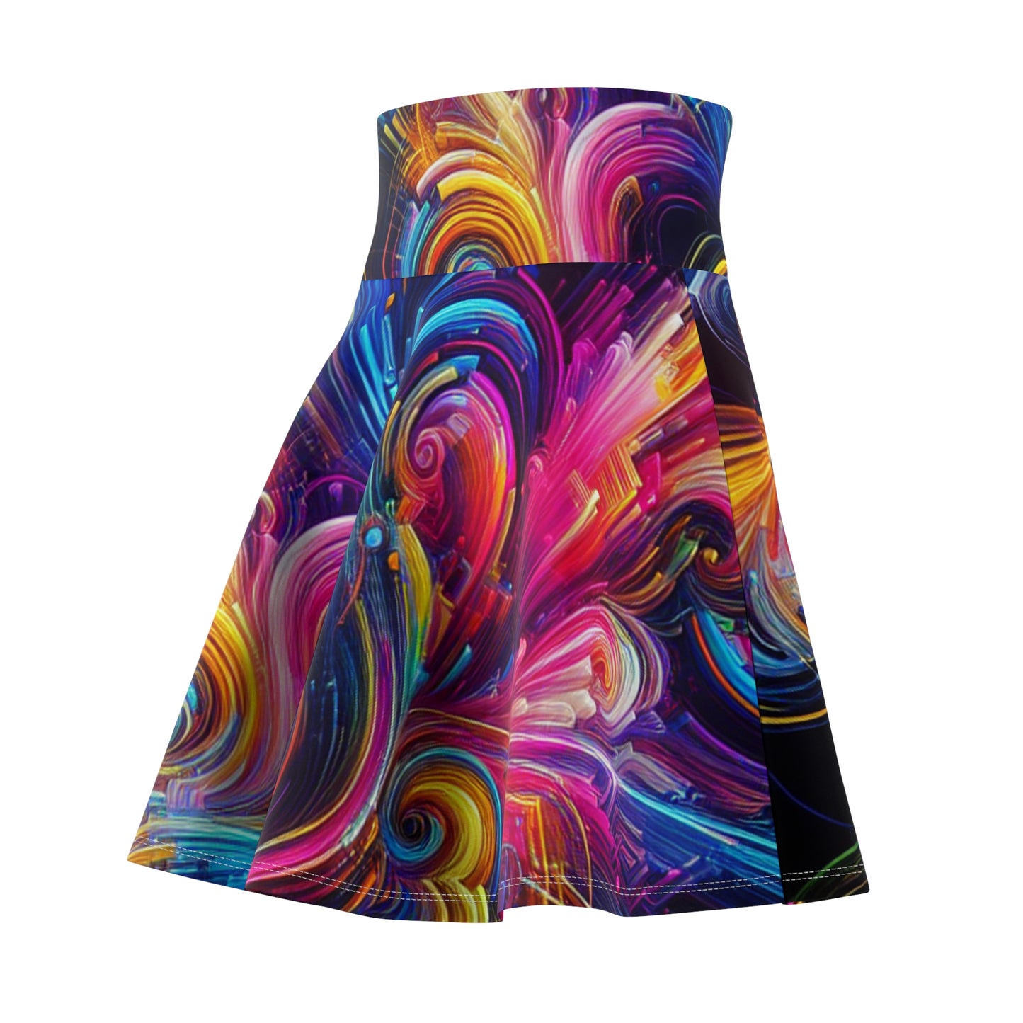 Giovanni di Giusto - Trippy Infity Patterns Woman's Skater Skirt
