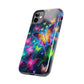 Neon Butterflies In Flight. NEON Butterflies Tough Phone Case