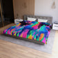Andrea da Lucca - NEON Unicorns Microfiber Duvet Cover