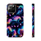'Neon Mirage of Unicorns' NEON Unicorns Tough Phone Case