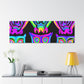Neon Night Owls. NEON Owls Art Canvas