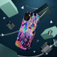 Neon Wonderland Unicorns Neon Unicorns Premium Art Magsafe Magnet Tough IPhone 13 14 15 Pro Plus Max and Mini in Matte and Glossy Phone cases