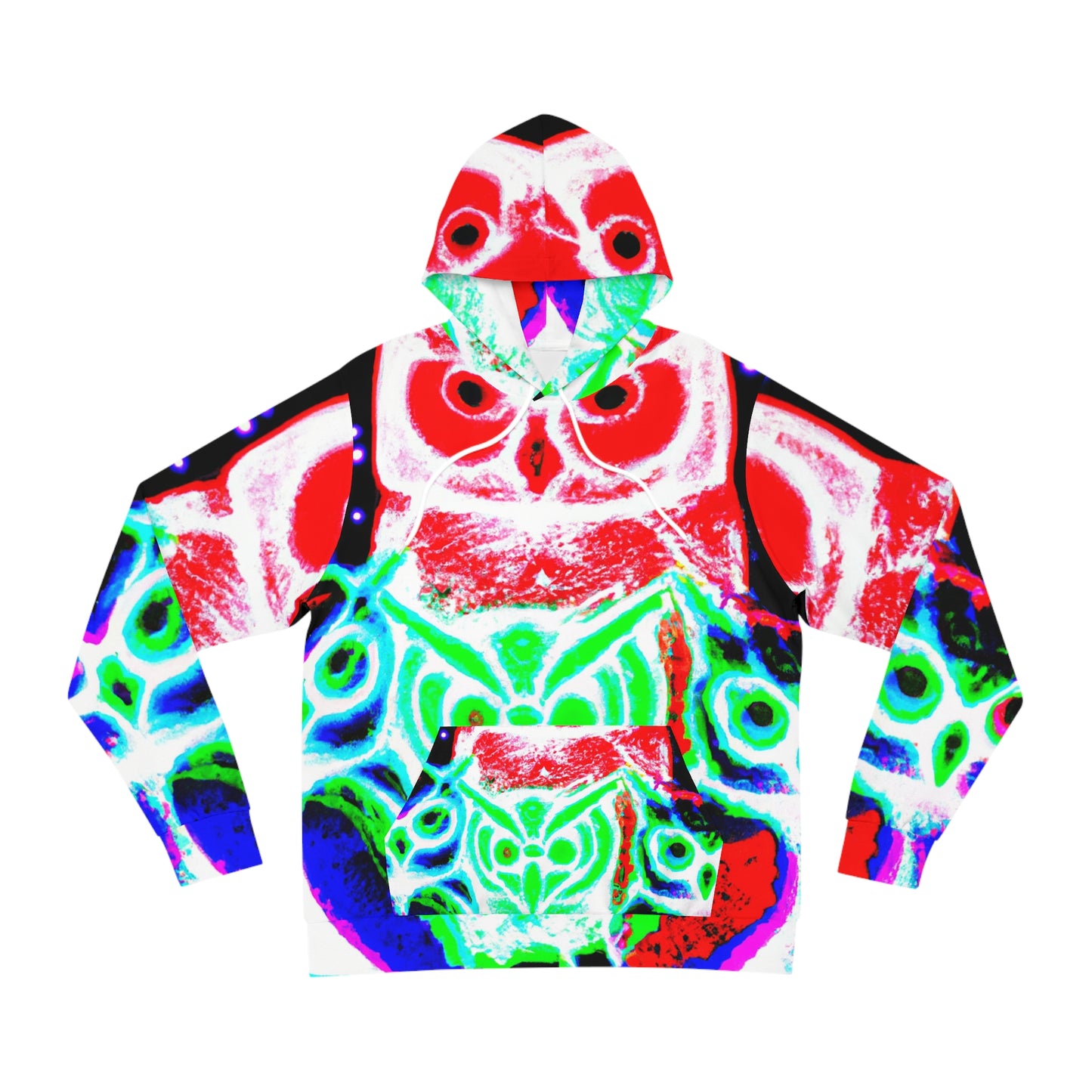 Neon Nocturne - NEON Owls AOP Hoodie
