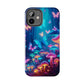 Luminous Jewels in the Forest. Mushrooms & Butterflies Tough Phone Case