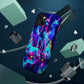 'Neon Dreamscape of Uni-Colors' Neon Unicorns Premium Art Magsafe Magnet Tough IPhone 13 14 15 Pro Plus Max and Mini in Matte and Glossy Phone cases