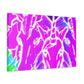 Neon Splendor Unicorns. NEON Unicorns Art Canvas