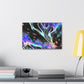 Interdimensional Fantasia. Trippy Infinity Patterns Art Canvas