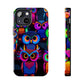 Neon Gloowls. NEON Owls Tough Phone Case