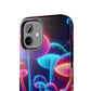 Neon Psychedelic Pupal Art NEON Unicorns Tough Phone Case Iphone 7 8 9 10 11 12 13 14 Pro Max Mini Plus XR XS SE