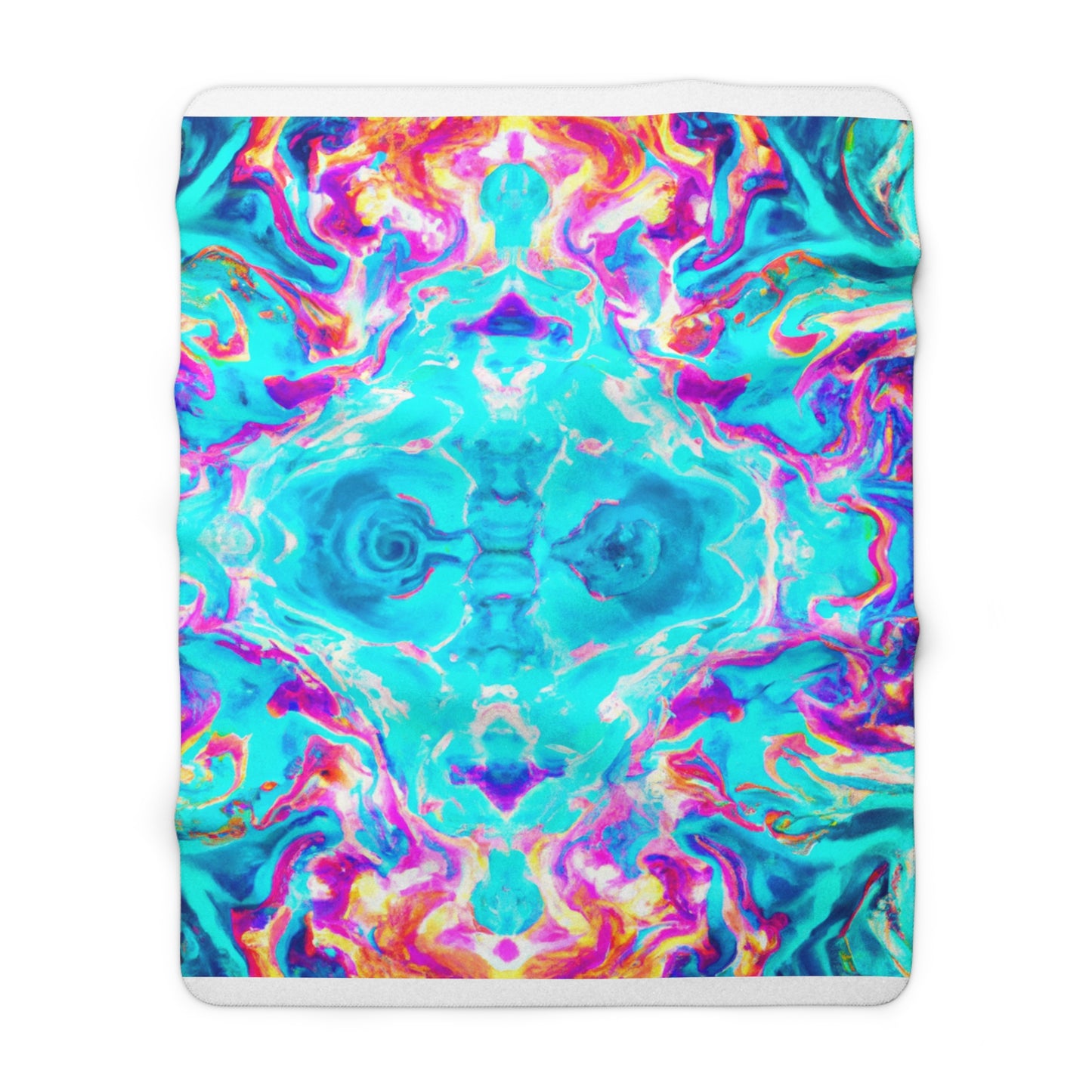 Vincento Florentini - Trippy Infinity Patterns Sherpa Blanket