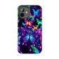 "Vibrance in Flight" NEON Butterflies Tough Phone Case