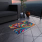 Vibrancy of the Cosmos. Infinity Patterns Outdoor Rug