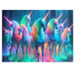 NeonUniClan. - Neon Unicorns Puzzle 30, 110, 252, and 1000 Pieces