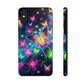 Neon Butterflies In Flight. NEON Butterflies Tough Phone Case
